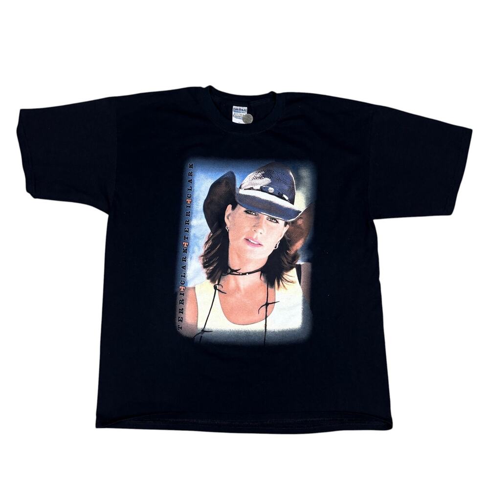 vintage y2k 2005 Terri Clark tour tshirt gildan XL retro 2000s world country